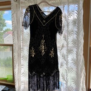 Mascaraed Dress with accessories